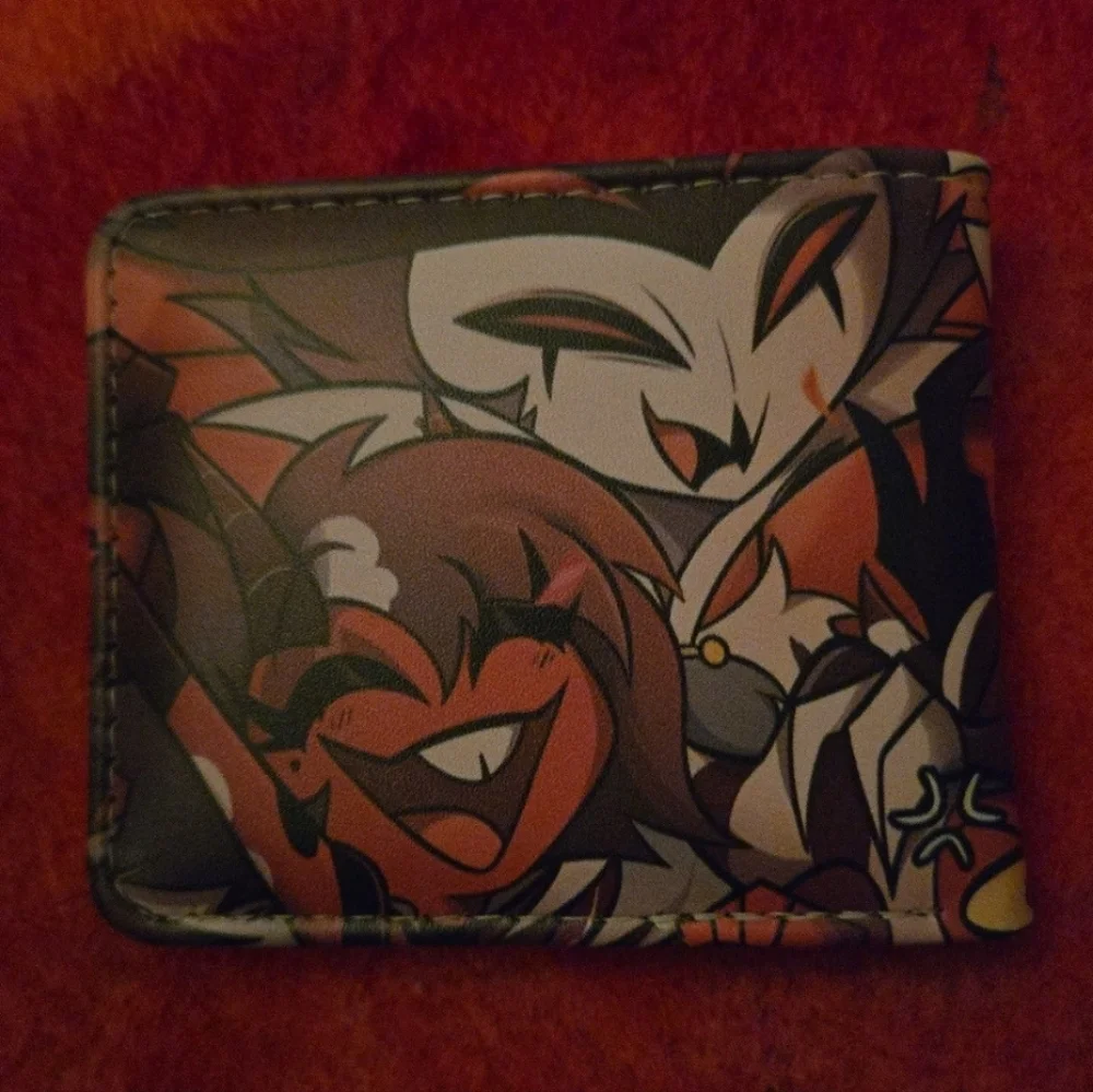 New Helluva Boss Halloween Horror Anime Manga Leather Wallet